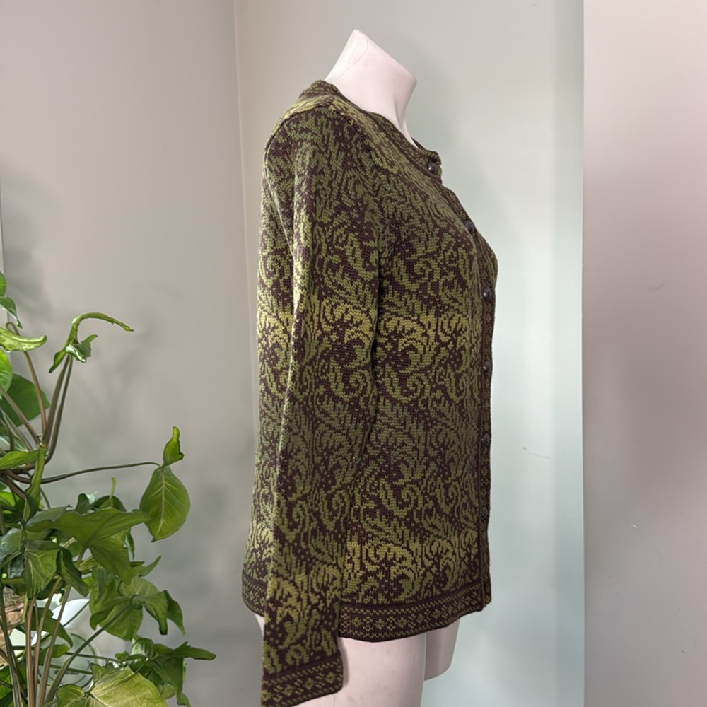 Nordic Traders Nordic Look Cotton Cardigan EUC Medium - Picture 5 of 6